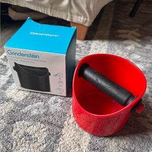 Grindenstein Red Coffee Knock Box
